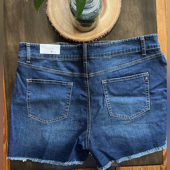 Maurice’s High Rise Crochet Lace 3.5 in. Shorts Size 18 - Picture 4 of 6